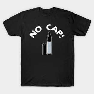 NO CAP Funny Punny Tee T-Shirt